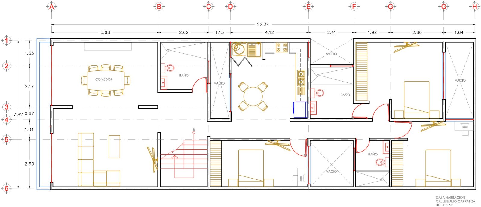 Planta arquitectónica de la propuesta