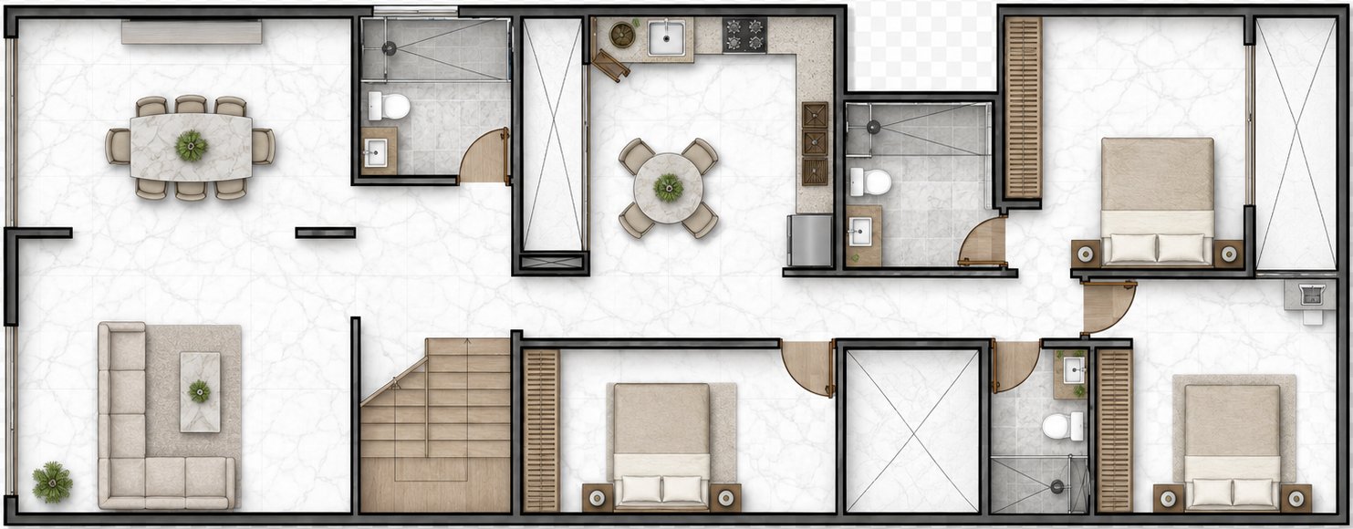 Planta arquitectónica de la propuesta